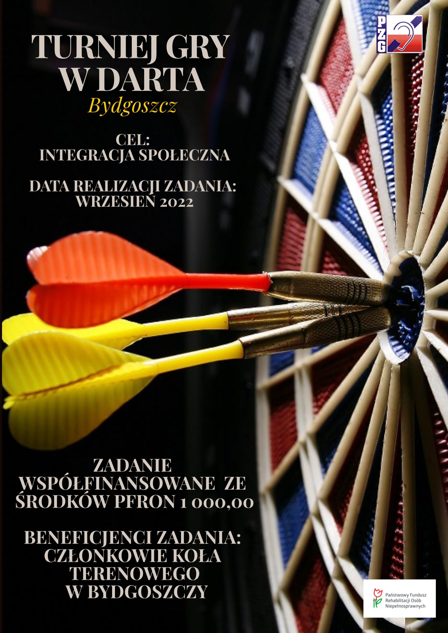 Turniej gry w darta Bydgoszcz