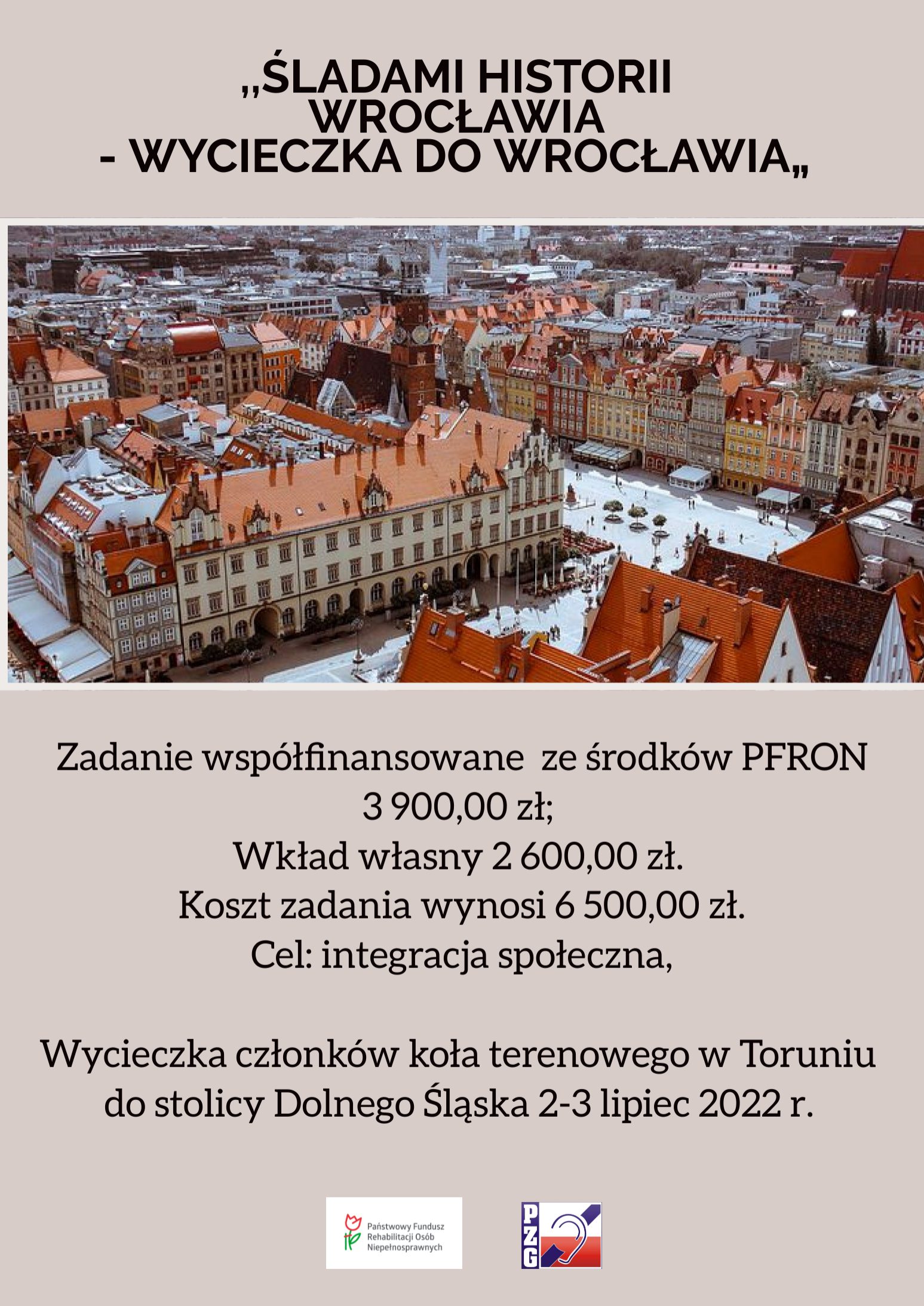 Śladami historii Wrocławia-wycieczka